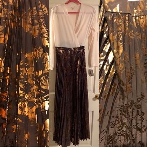 Lularoe Deanne Elegant Wrap Dress